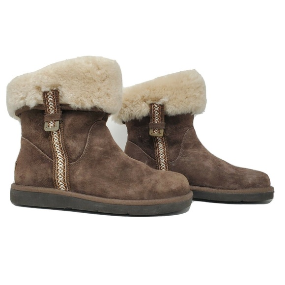 UGG Shoes - Uggs Australia Womens Brown Suede Boots